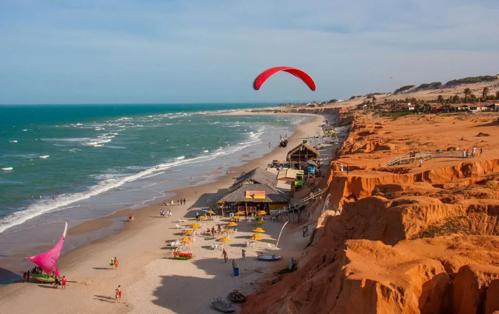 Lua de mel barata - Praia de Canoa Quebrada.